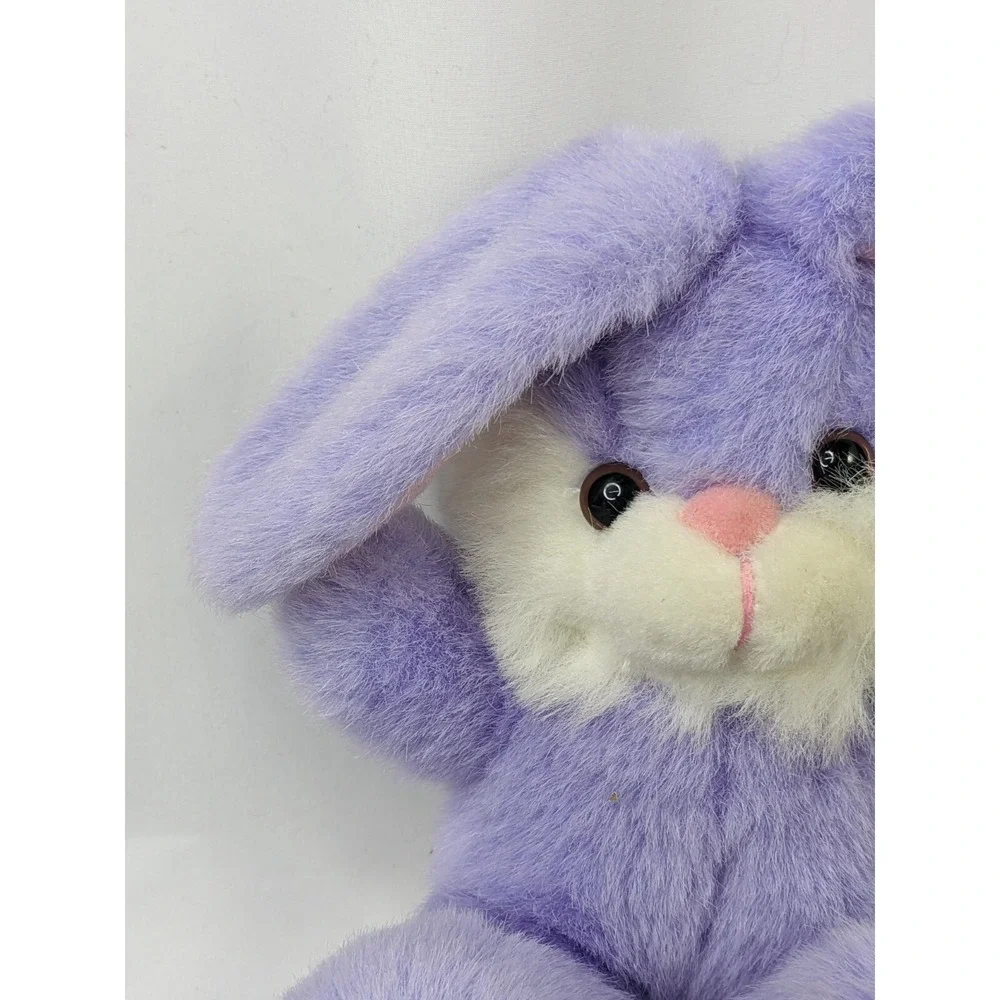 Easter Pet Purple Rabbit Bunny Plush Sits 7 Inch Easter Unlimited Stuffed Animal
